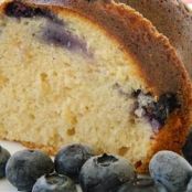 Blueberry Yogurt Pound Cake