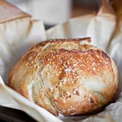 Crusty Rustic Bread (overnight)