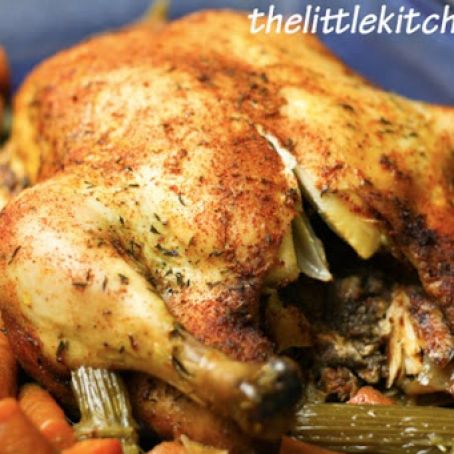 Whole Chicken in a Slow Cooker