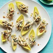 Mango Chicken Boats with Macadamia Nuts