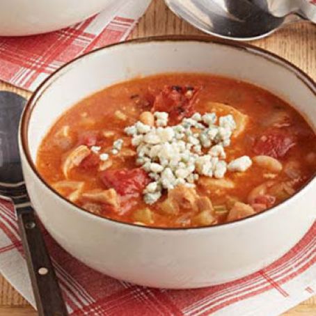 Slow-Cooker Buffalo Chicken Chili