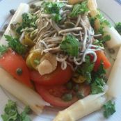 ENSALADA DE PALMITOS Y ANGULAS