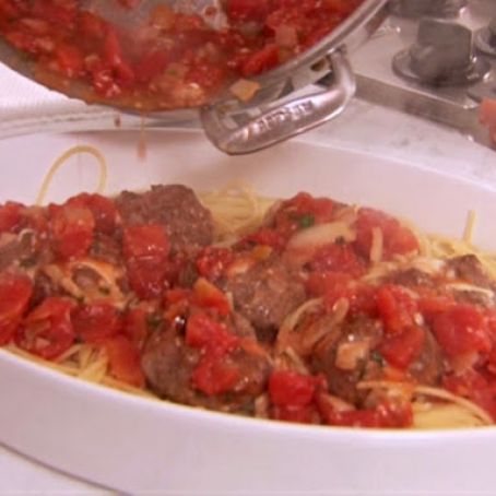 Low Fat Spaghetti and Meatballs