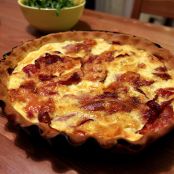 Madame Quiché's Bacon and Cheese Quiché