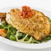 Broiled Tilapia Parmesan