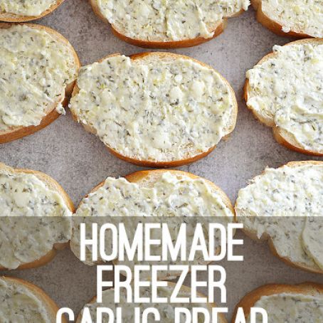 Homemade Freezer Garlic Bread
