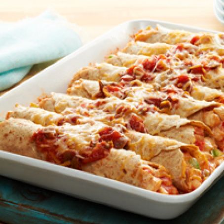 Fiesta Chicken Enchiladas Made Over