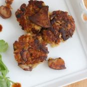 Crispy Mushroom Risotto Cakes (vegan)