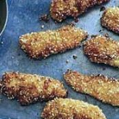 Honey Mustard Sesame Chicken Tenders (Rachael Ray)