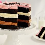 Inside-Out Neapolitan Layer Cake