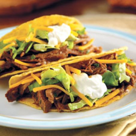 Slow-Cooked Taco Shredded Beef