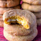 Pumpkin Cheesecake Snickerdoodles