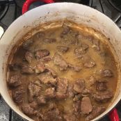 Lamb Stew (Simca's) with Garlic