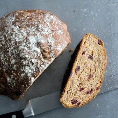 WHOLE WHEAT BREAD w/WLNTS & CRAN