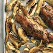 Roasted Pork Tenderloin with Fennel and Garlic