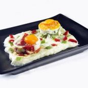 HUEVOS ASADOS A LA FORESTIERE