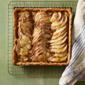 Sausage, Pear, and Gruyere Tart