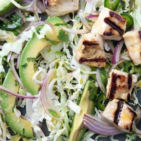 GRILLED MAHI MAHI CEVICHE SALAD