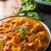Easy Sweet Potato & Chicken Curry