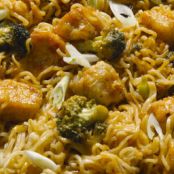 Sesame Chicken Ramen Skillet