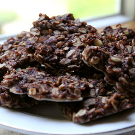 No Bake Chocolate Coconut Oatmeal Cookies