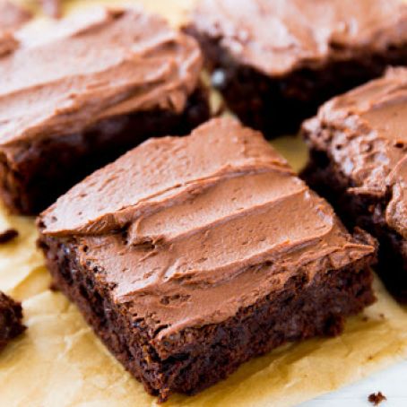 brownie - Chewy Fudgy Homemade Brownies