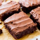 brownie - Chewy Fudgy Homemade Brownies
