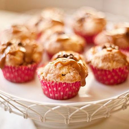 Chocolate Caramel Monkey Bread Muffins