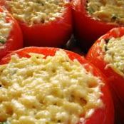 Tomatoes Stuffed with Orzo