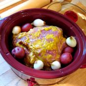 Slow Cooker Corned Beef and Cabbage (No Potatoes)
