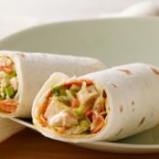 Crunchy Asian Chicken Wraps