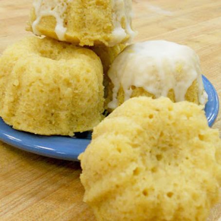 Mini Lemon Pound Cakes Recipe with Bulgur
