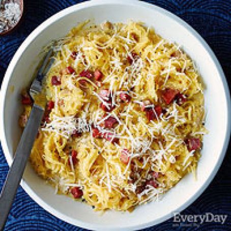 Spaghetti Squash Carbonara