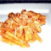 Four Cheese Baked Ziti with Pancetta