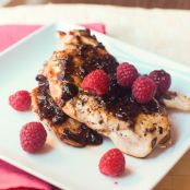 Balsamic-Raspberry Chicken