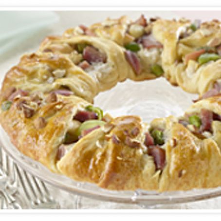 Ham and Almond Pastry Ring