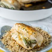 Asparagus Stuffed Chicken