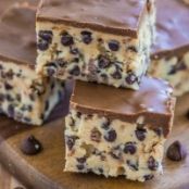 Chocolate Chip Cookie Dough Bars