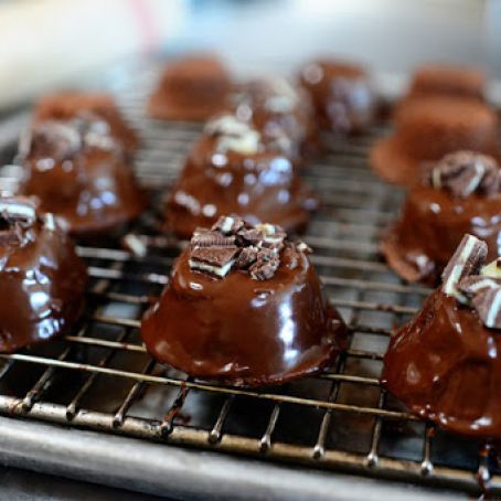 Chocolate Mint Brownie Bites