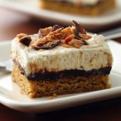 Peanut-Buttery Fudge Bars