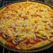 Pizza with Chicken Breast Crust