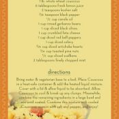 Whole Grain Greek Couscous with Pine Nuts