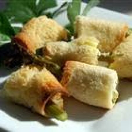 Asparagus Appetizer Roll-ups Recipe *