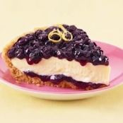 Lemony Blueberry Layered Pie
