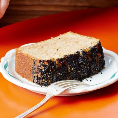 Black Sesame Carrot Cake