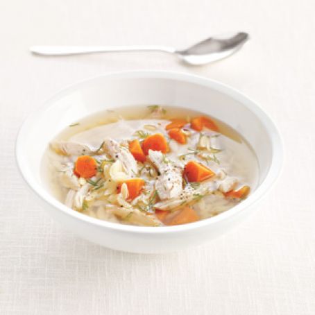 Turkey, Dill and Orzo Soup
