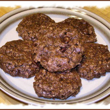 Chocolate Oatmeal Cookies - Mom