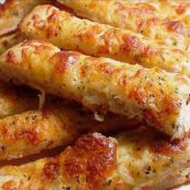 Easy Cheesy Bread Sticks