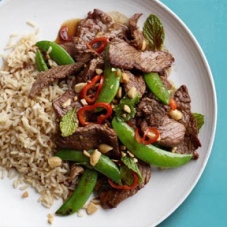 Thai Spring Beef Stir-Fry