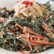 Thai-Style Quinoa Salad with Peanut Sauce